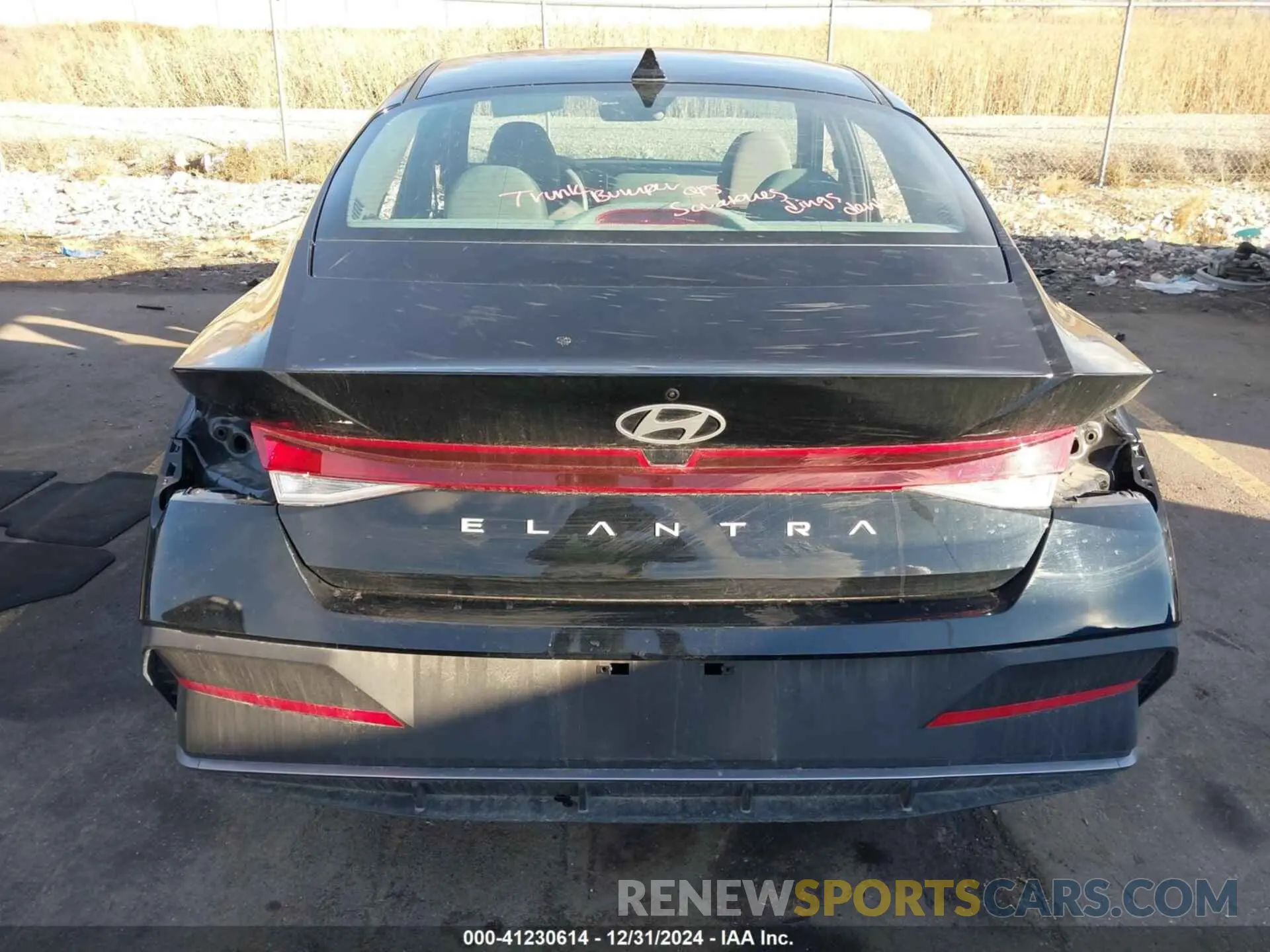 17 fotografías del automóvil dañado KMHLL4DG6RU765251 HYUNDAI ELANTRA 2024