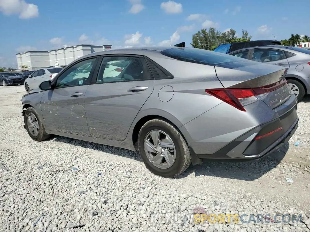 2 fotografías del automóvil dañado KMHLL4DG6RU831863 HYUNDAI ELANTRA 2024