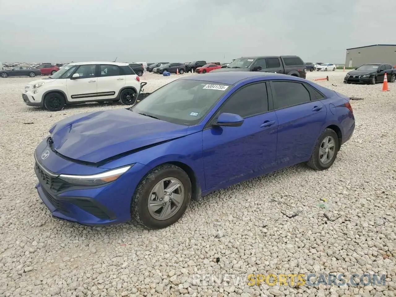 1 fotografías del automóvil dañado KMHLL4DG7RU790627 HYUNDAI ELANTRA 2024