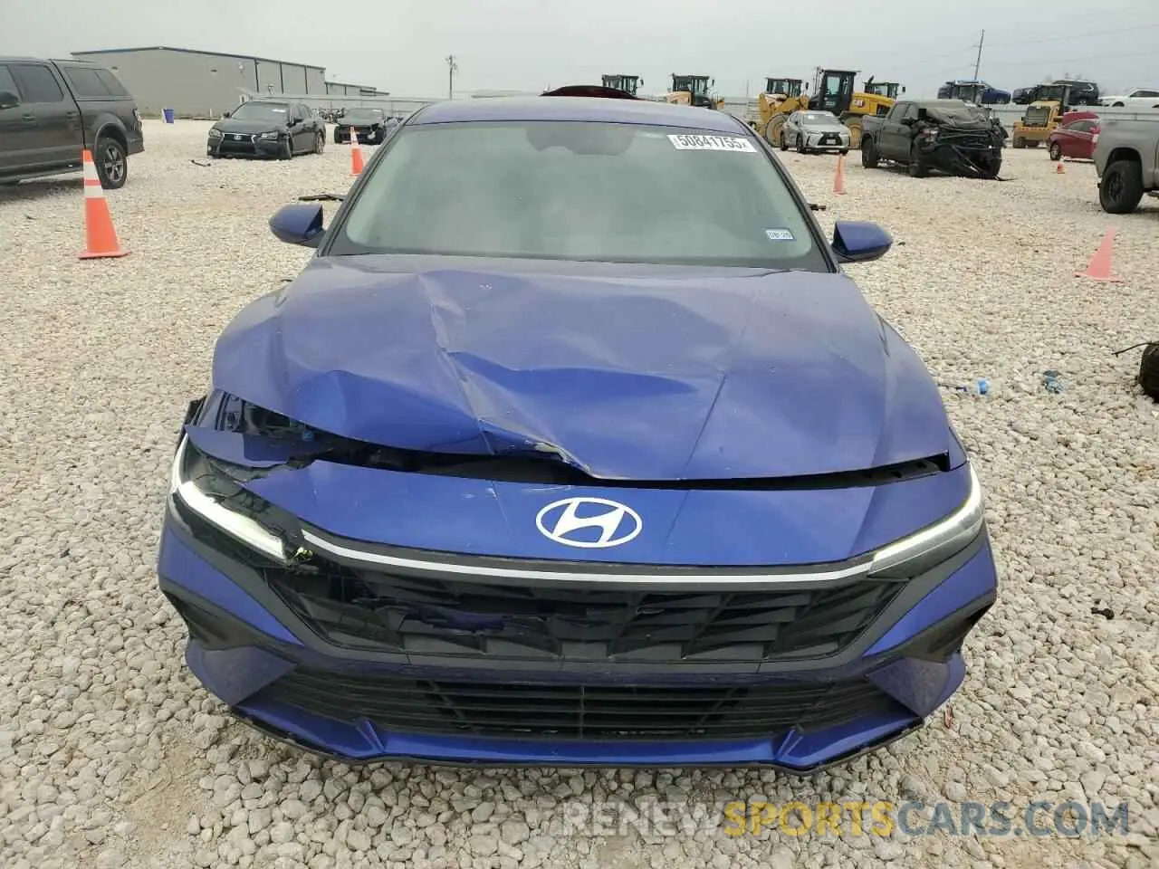 5 fotografías del automóvil dañado KMHLL4DG7RU790627 HYUNDAI ELANTRA 2024