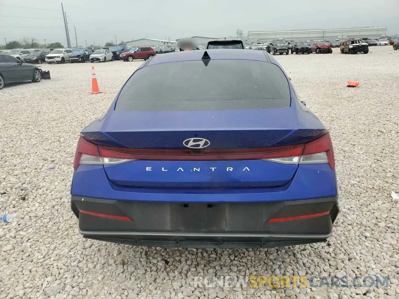 6 fotografías del automóvil dañado KMHLL4DG7RU790627 HYUNDAI ELANTRA 2024