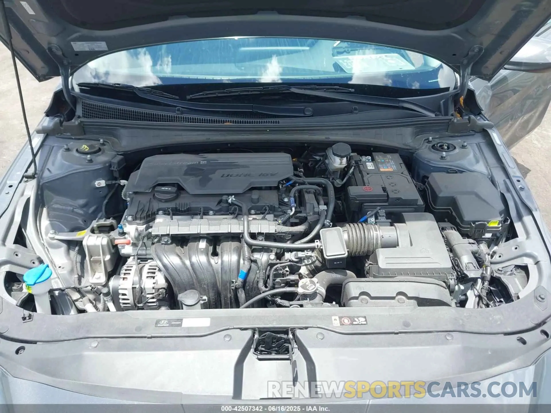 10 fotografías del automóvil dañado KMHLL4DG7RU818474 HYUNDAI ELANTRA 2024