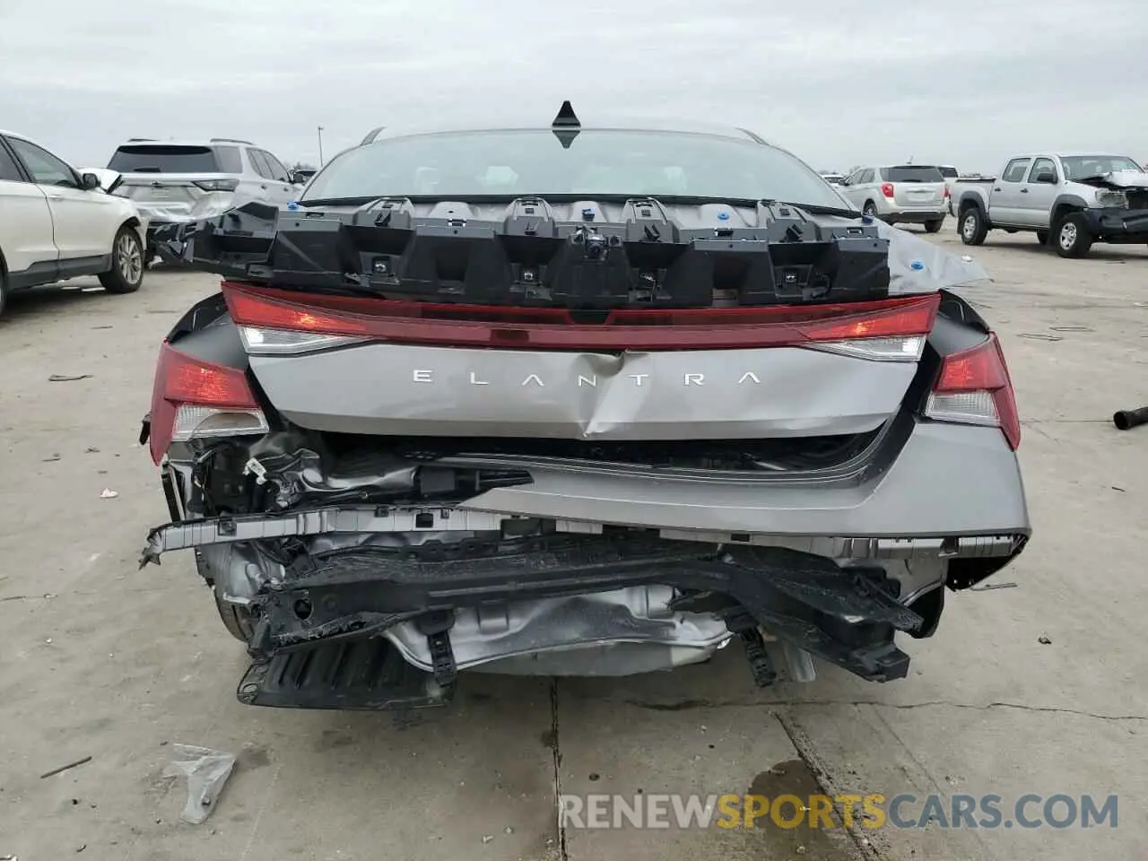 6 fotografías del automóvil dañado KMHLL4DG7RU850454 HYUNDAI ELANTRA 2024