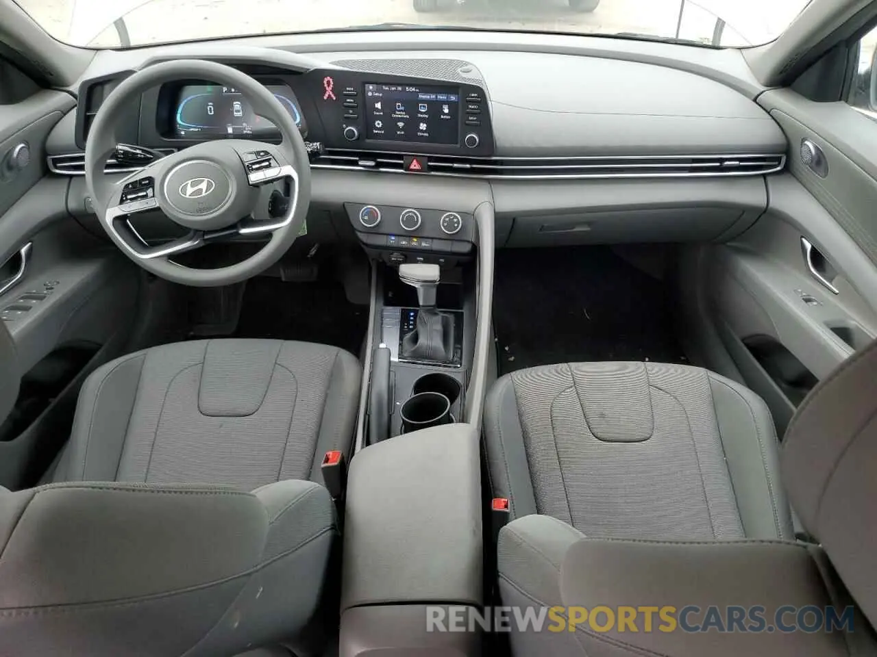 8 fotografías del automóvil dañado KMHLL4DG7RU850454 HYUNDAI ELANTRA 2024