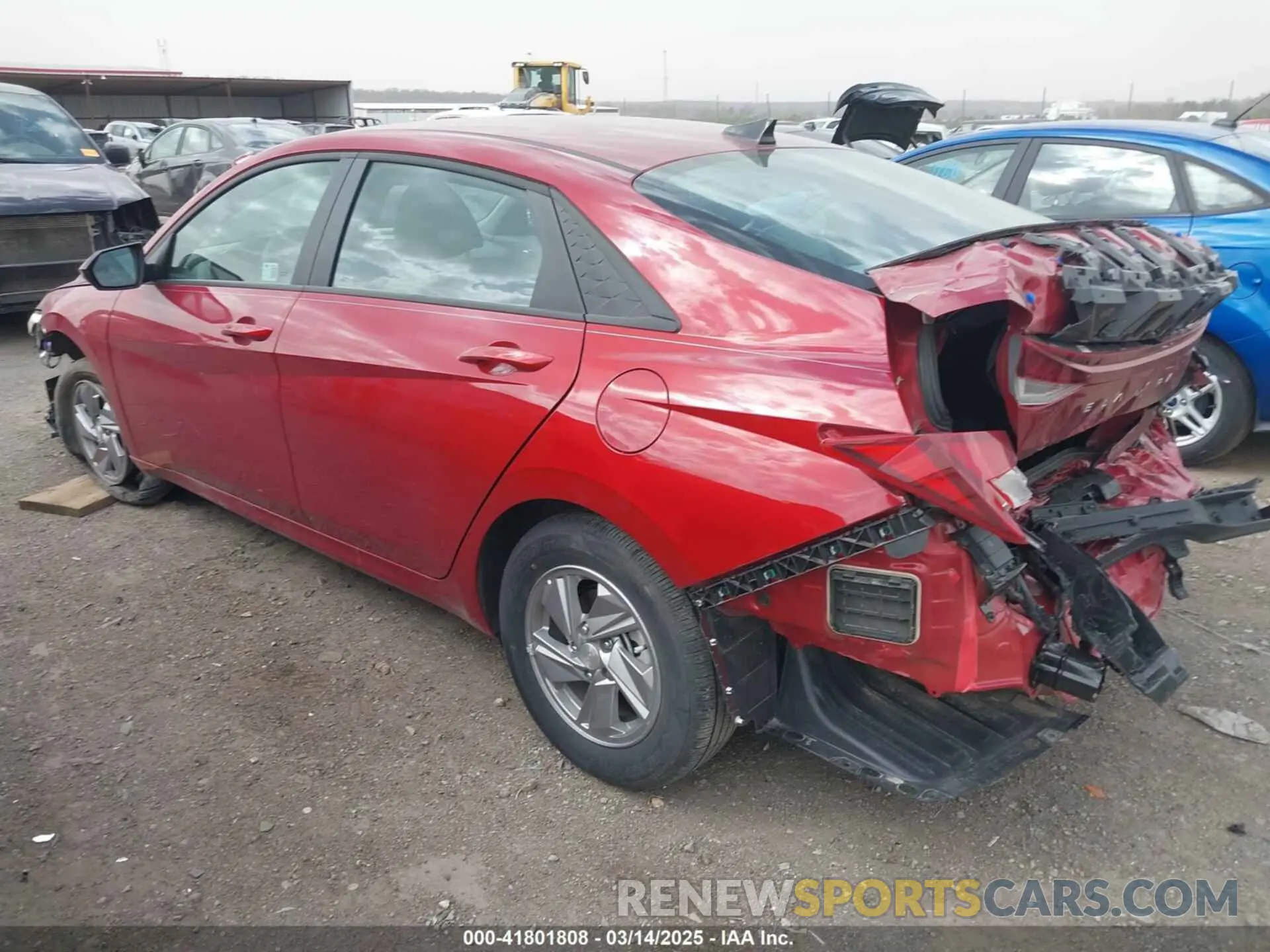 3 fotografías del automóvil dañado KMHLL4DG7RU851961 HYUNDAI ELANTRA 2024