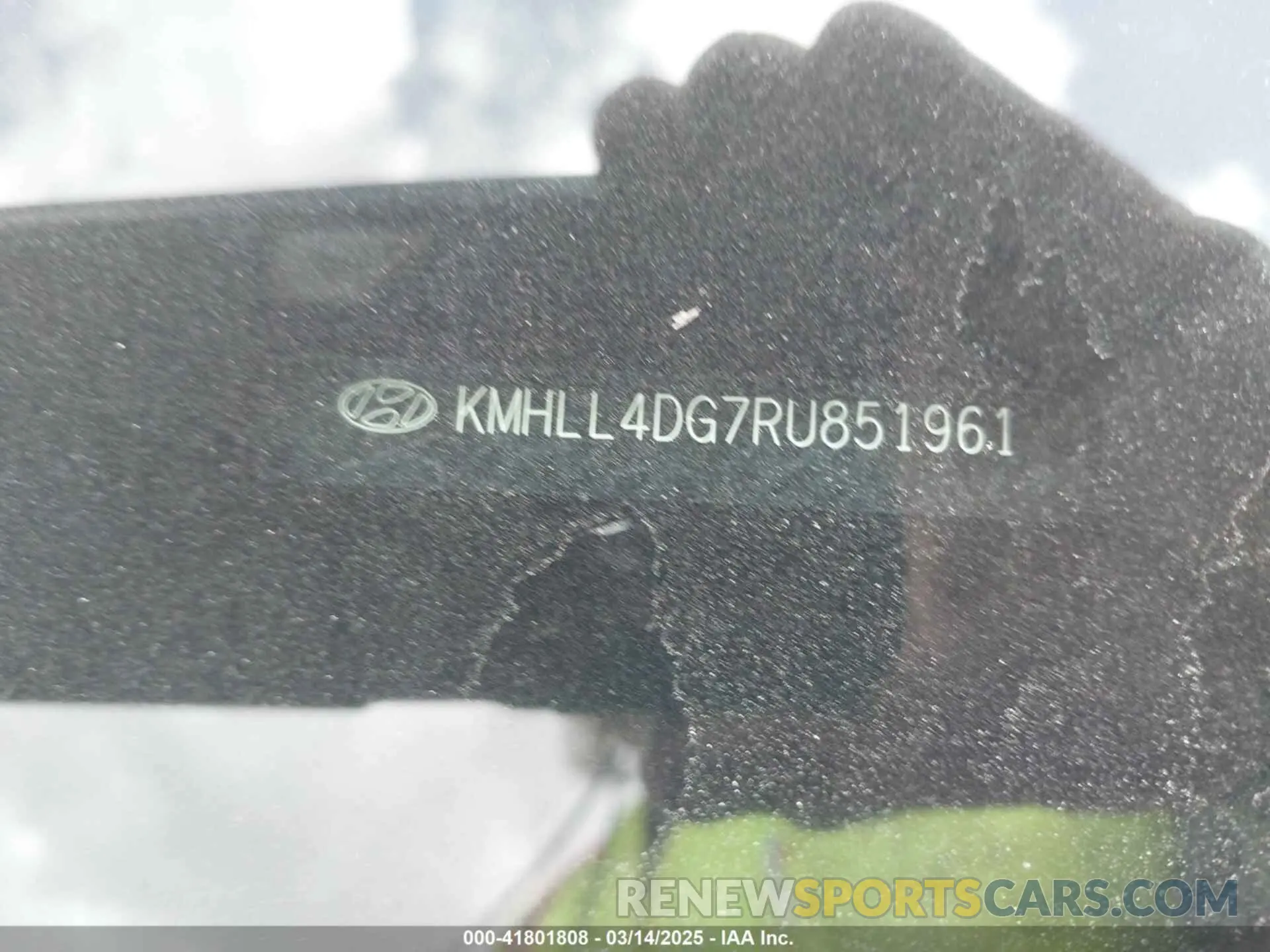 9 fotografías del automóvil dañado KMHLL4DG7RU851961 HYUNDAI ELANTRA 2024