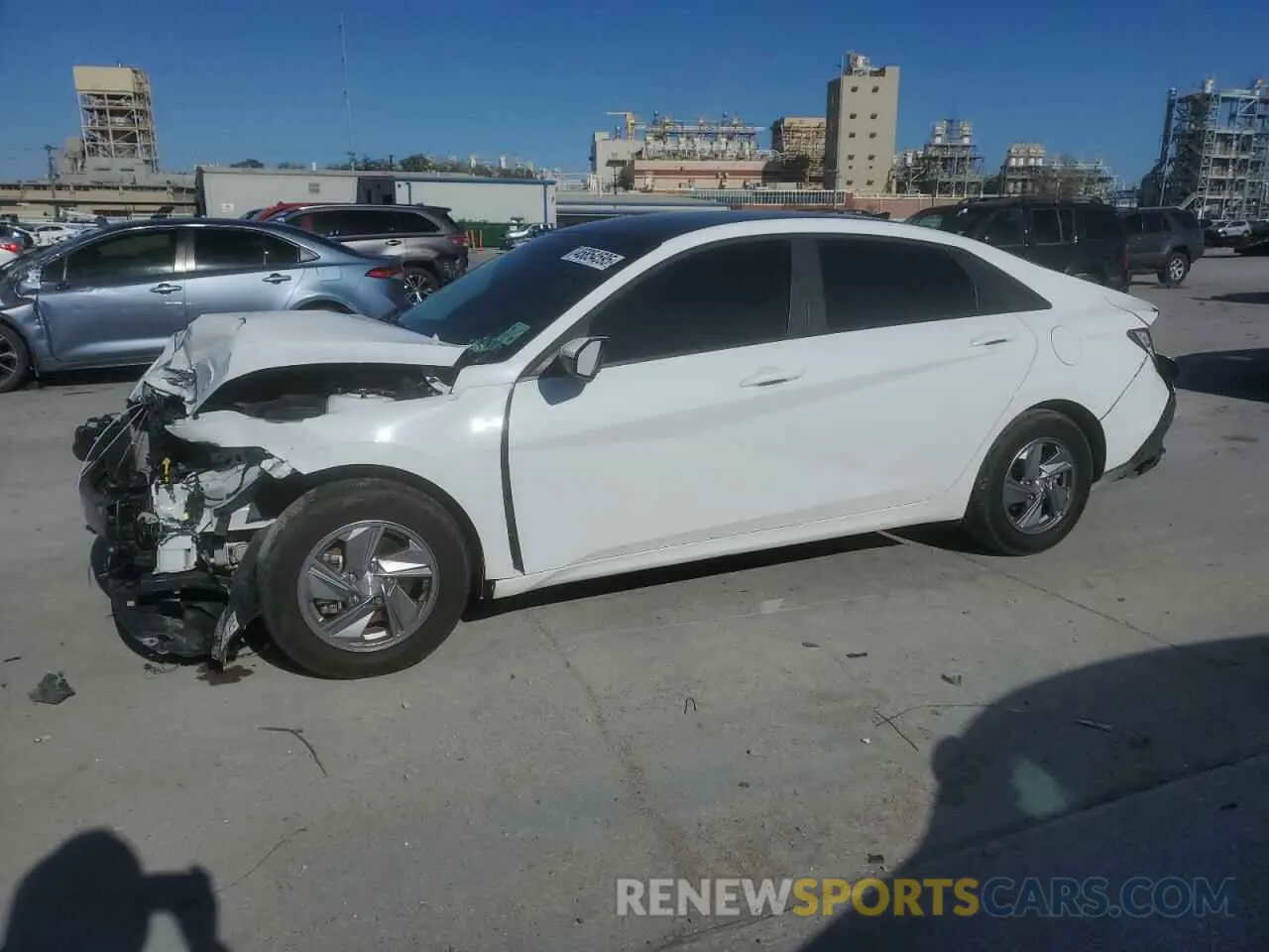 1 fotografías del automóvil dañado KMHLL4DG8RU685885 HYUNDAI ELANTRA 2024