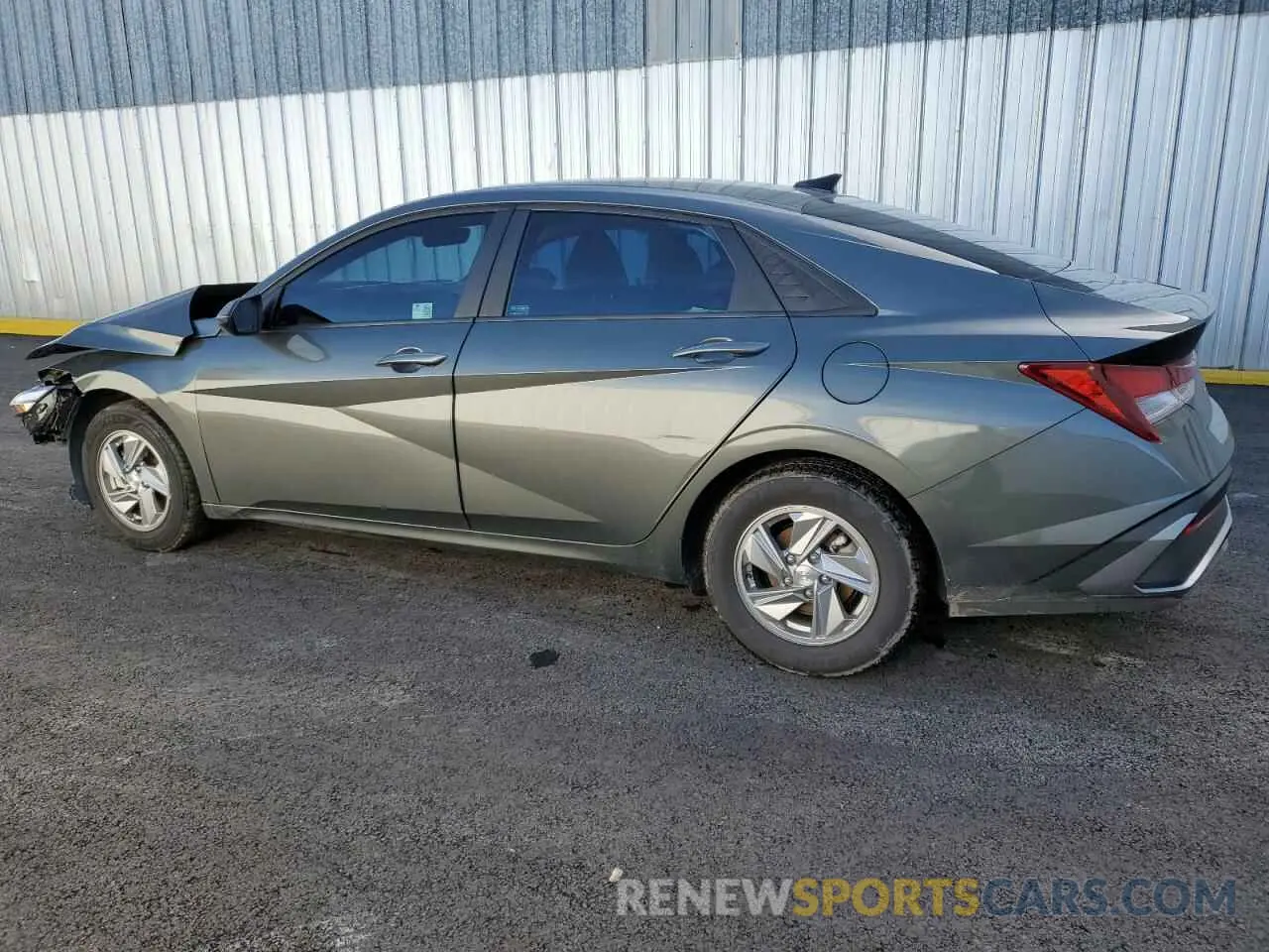 2 fotografías del automóvil dañado KMHLL4DG8RU716505 HYUNDAI ELANTRA 2024