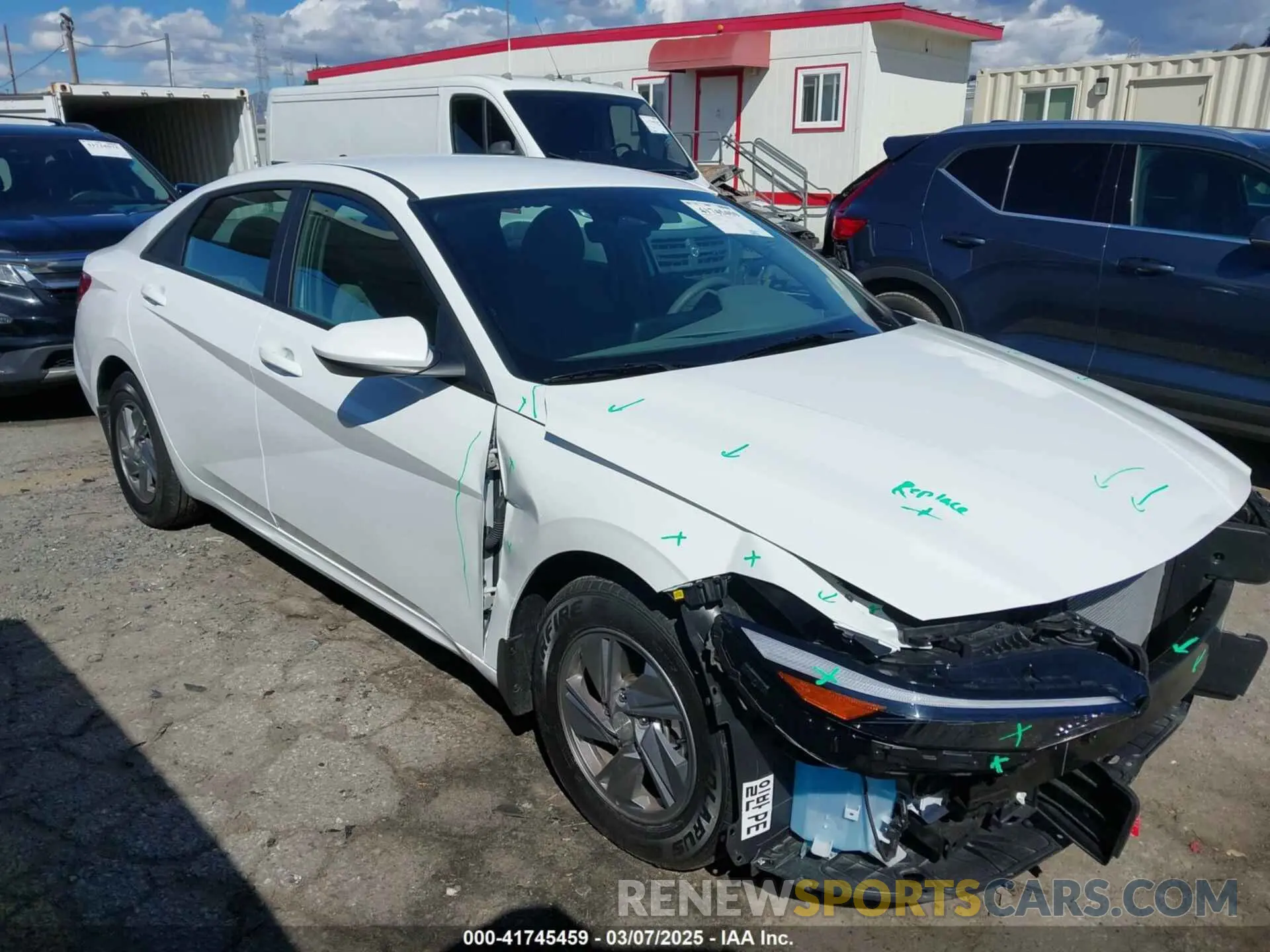 1 fotografías del automóvil dañado KMHLL4DG8RU815244 HYUNDAI ELANTRA 2024