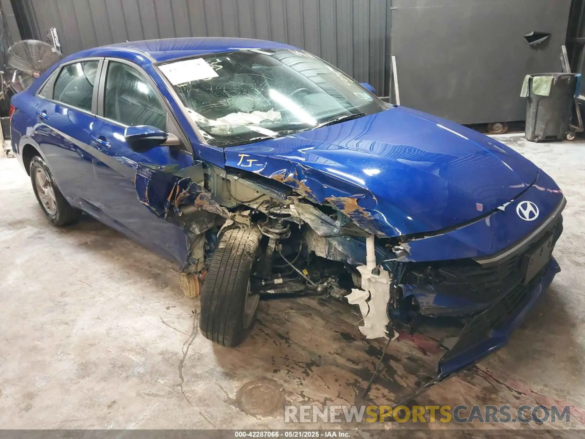 1 fotografías del automóvil dañado KMHLL4DG8RU820329 HYUNDAI ELANTRA 2024