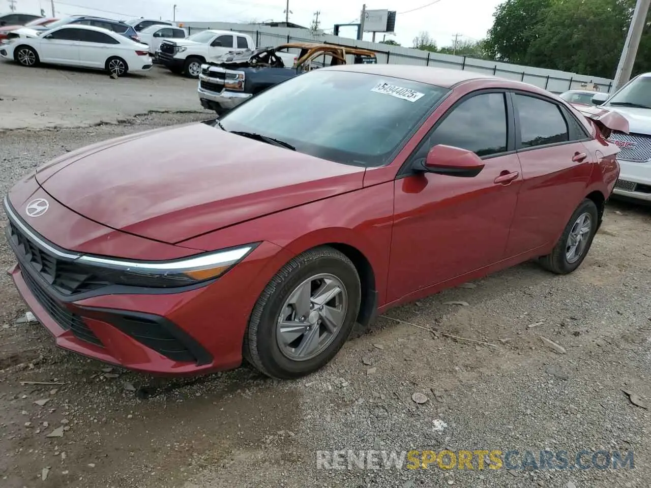 1 fotografías del automóvil dañado KMHLL4DG8RU851547 HYUNDAI ELANTRA 2024