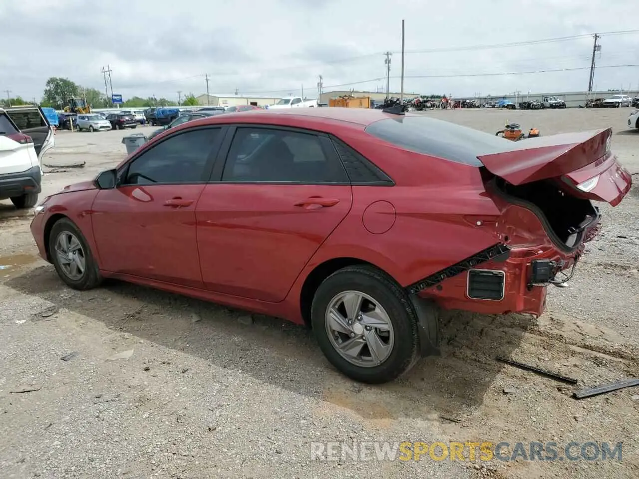 2 fotografías del automóvil dañado KMHLL4DG8RU851547 HYUNDAI ELANTRA 2024