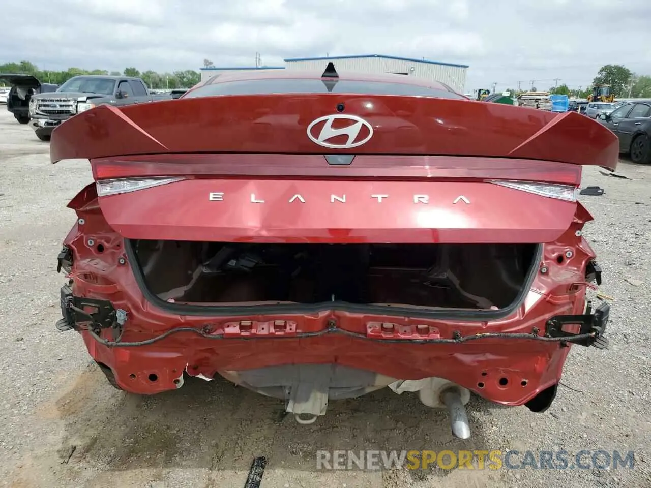6 fotografías del automóvil dañado KMHLL4DG8RU851547 HYUNDAI ELANTRA 2024