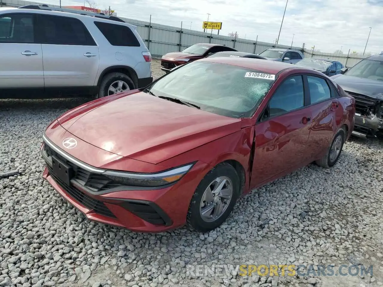 1 fotografías del automóvil dañado KMHLL4DG9RU681991 HYUNDAI ELANTRA 2024