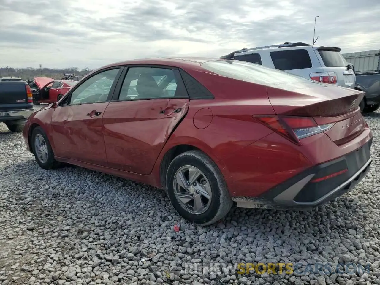 2 fotografías del automóvil dañado KMHLL4DG9RU681991 HYUNDAI ELANTRA 2024