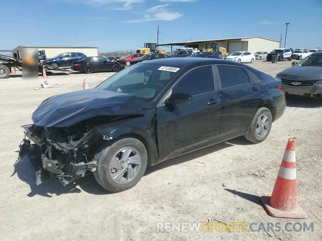 1 fotografías del automóvil dañado KMHLL4DG9RU790869 HYUNDAI ELANTRA 2024