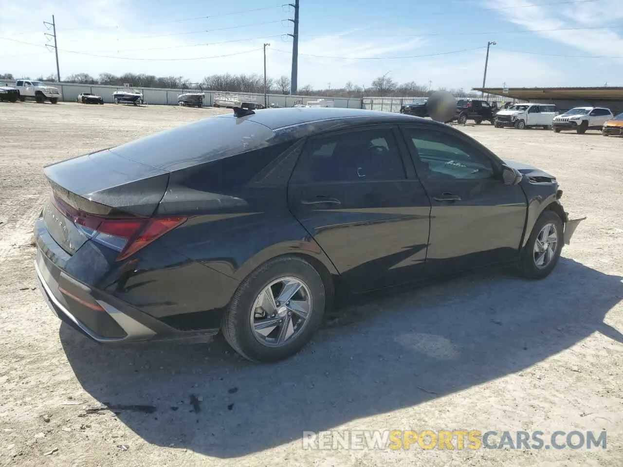 3 fotografías del automóvil dañado KMHLL4DG9RU790869 HYUNDAI ELANTRA 2024