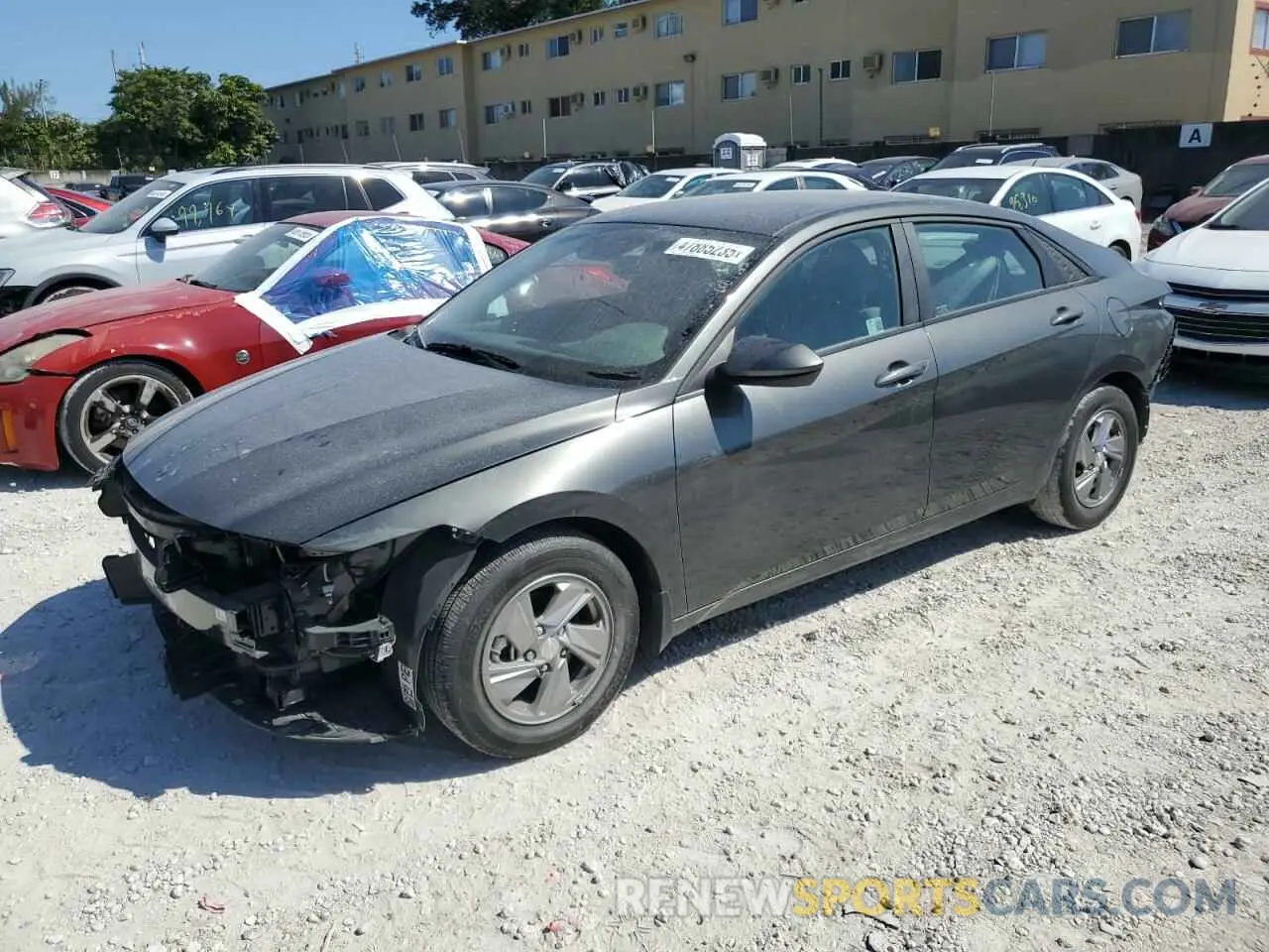 1 fotografías del automóvil dañado KMHLL4DGXRU676265 HYUNDAI ELANTRA 2024