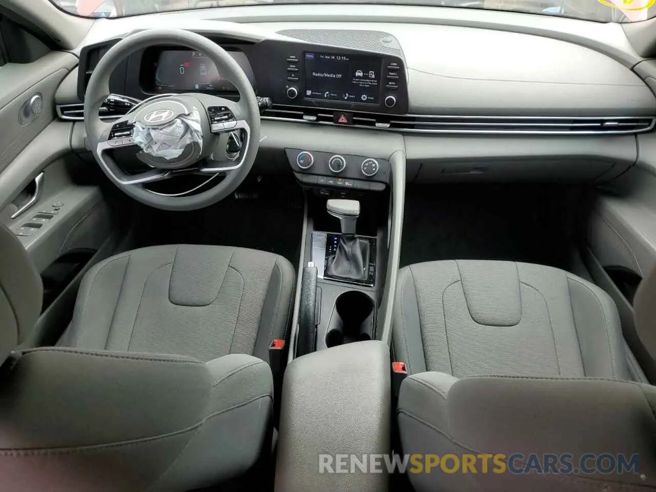 8 fotografías del automóvil dañado KMHLL4DGXRU678968 HYUNDAI ELANTRA 2024