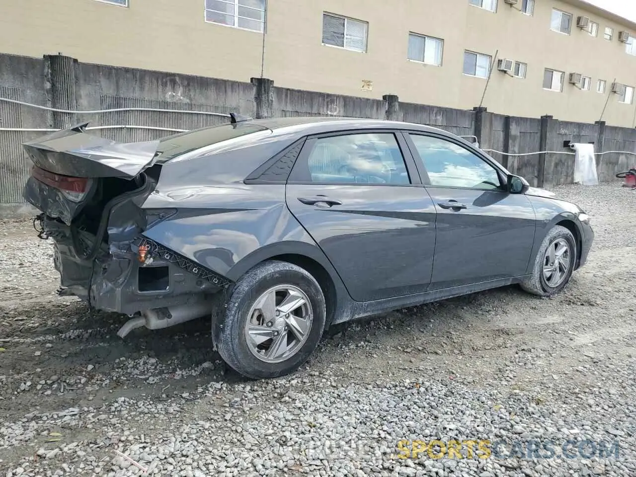 3 fotografías del automóvil dañado KMHLL4DGXRU692031 HYUNDAI ELANTRA 2024