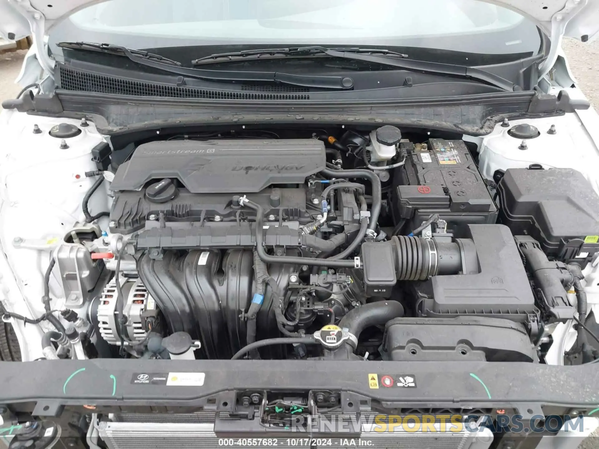10 fotografías del automóvil dañado KMHLL4DGXRU708969 HYUNDAI ELANTRA 2024