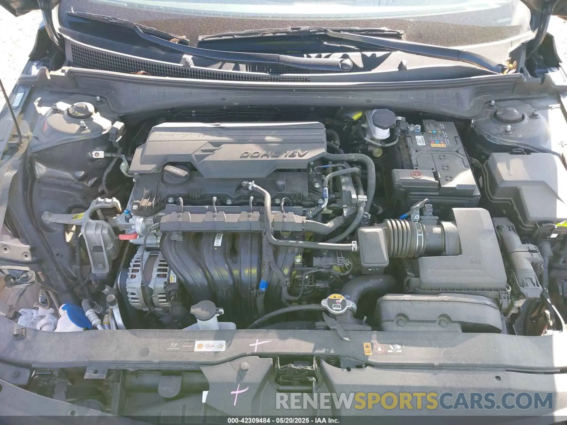 10 fotografías del automóvil dañado KMHLL4DGXRU729403 HYUNDAI ELANTRA 2024