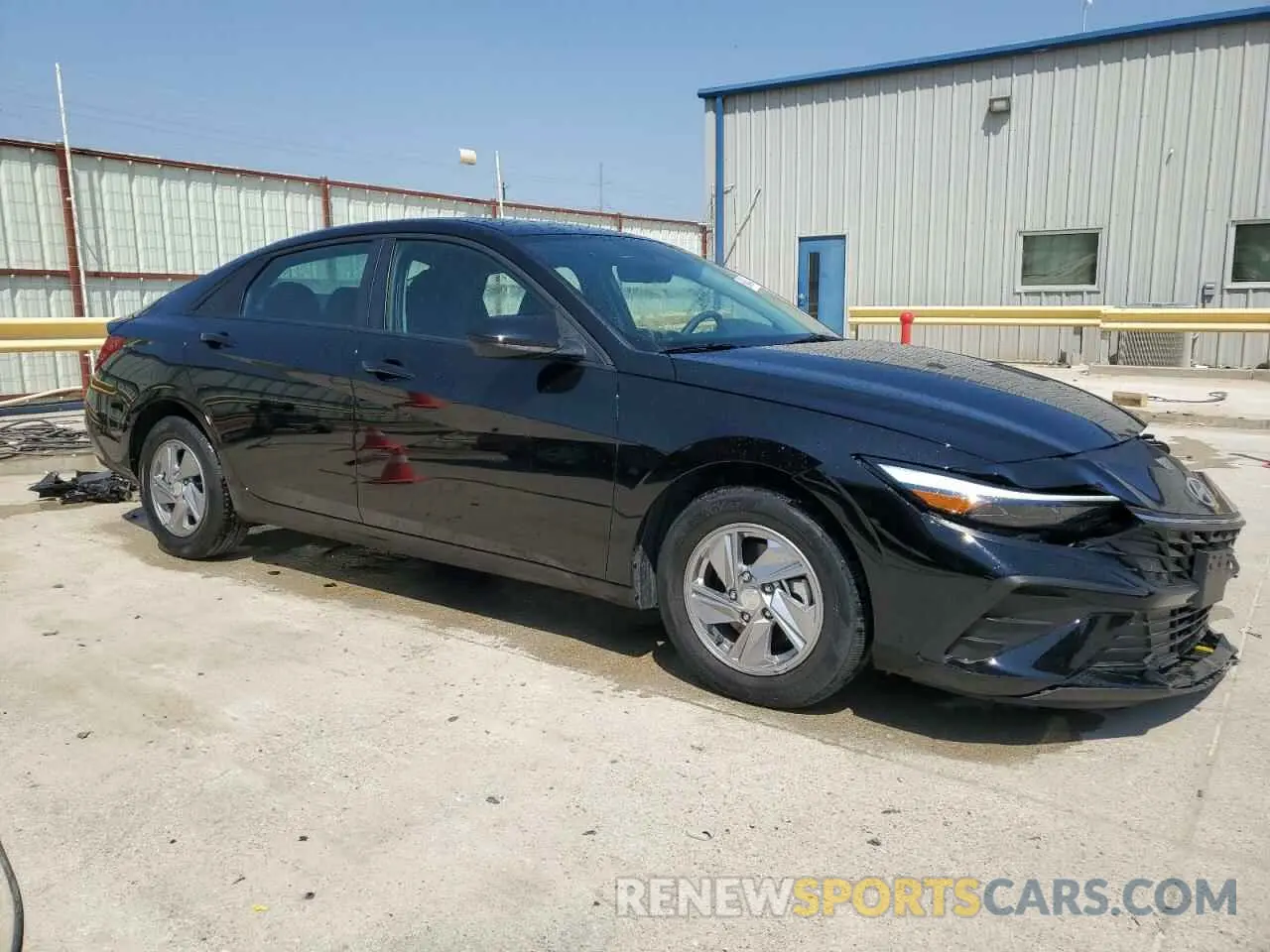 4 fotografías del automóvil dañado KMHLL4DGXRU743141 HYUNDAI ELANTRA 2024