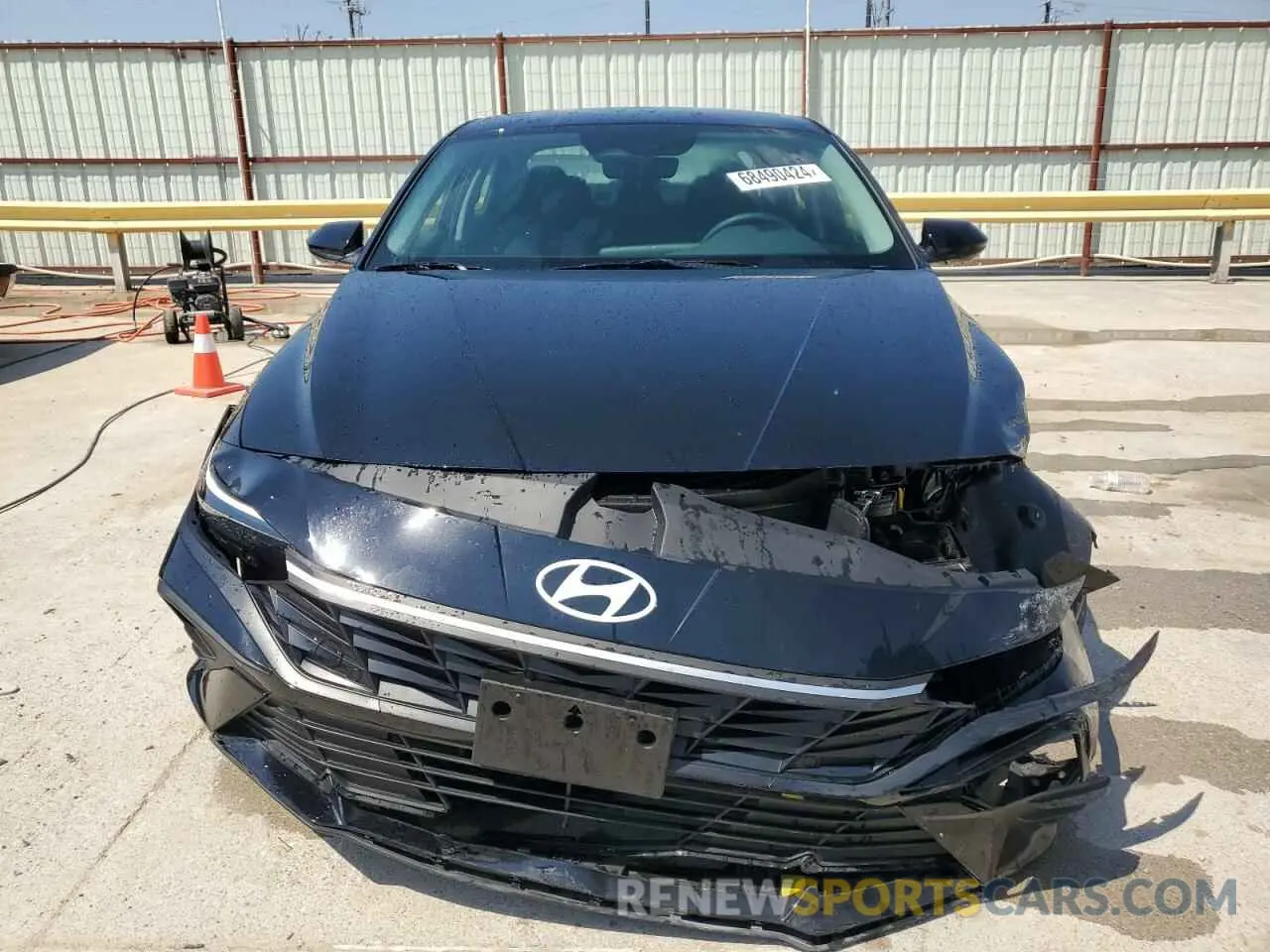 5 fotografías del automóvil dañado KMHLL4DGXRU743141 HYUNDAI ELANTRA 2024