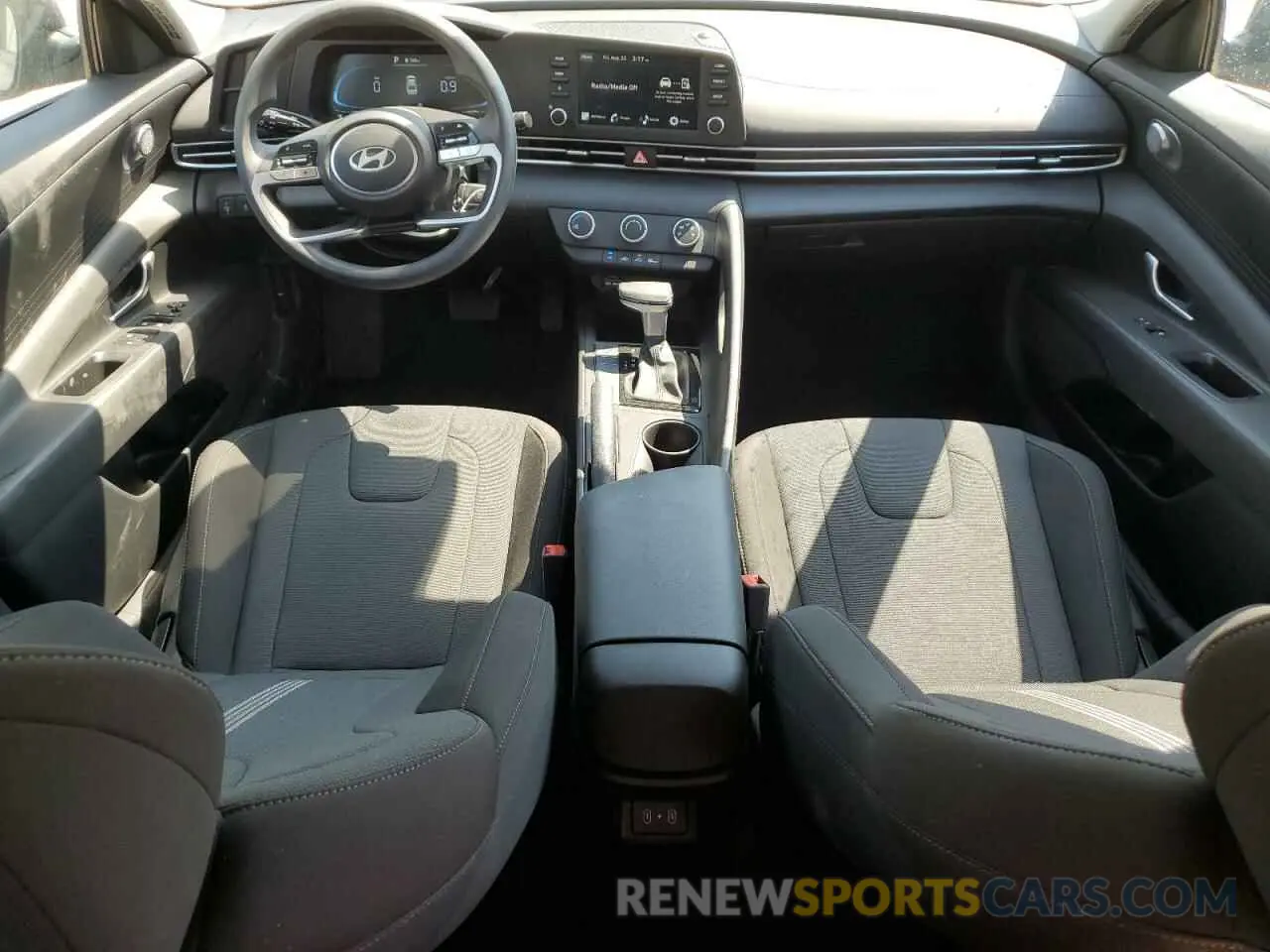 8 fotografías del automóvil dañado KMHLL4DGXRU743141 HYUNDAI ELANTRA 2024