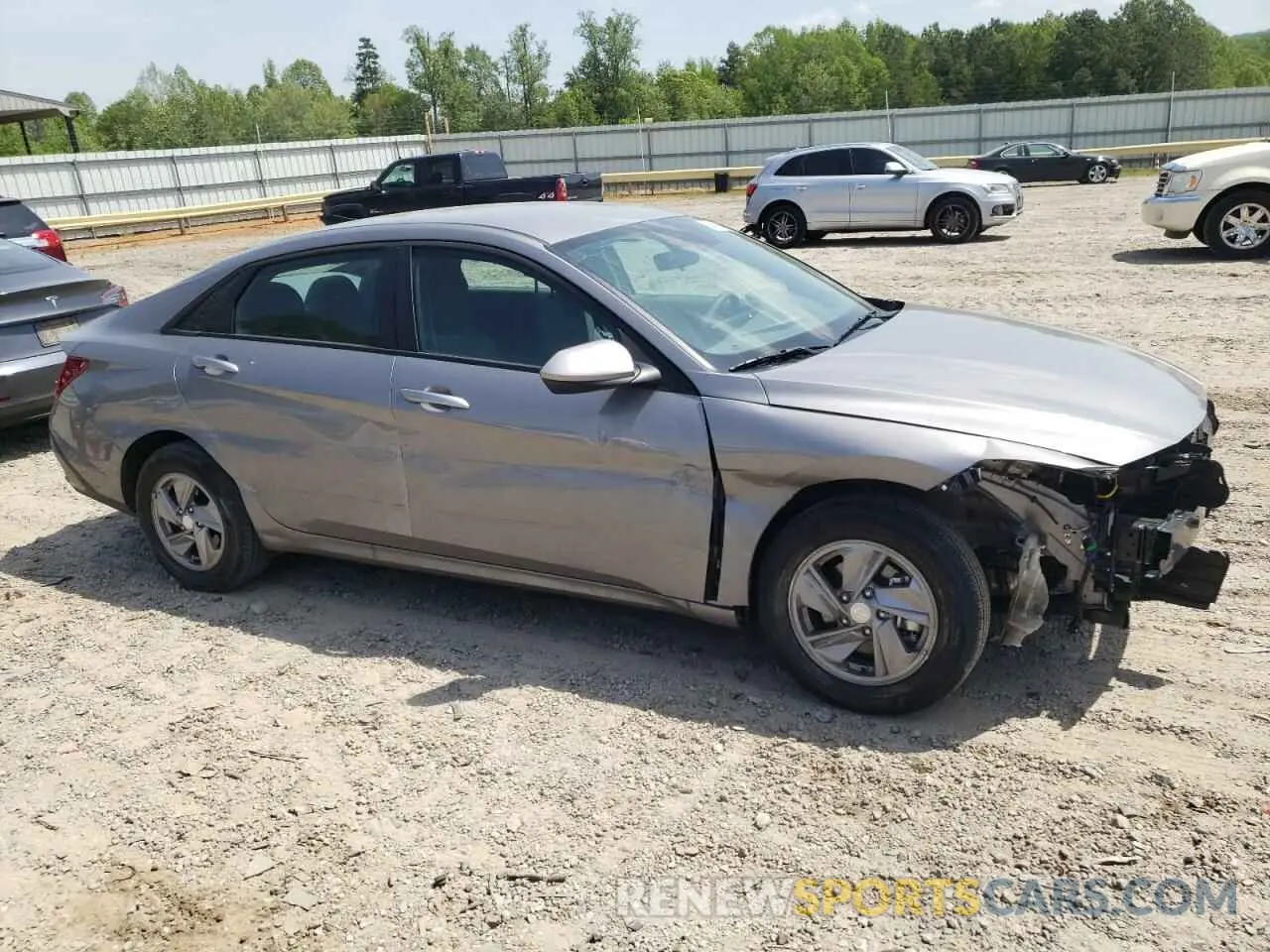 4 fotografías del automóvil dañado KMHLL4DGXRU834877 HYUNDAI ELANTRA 2024