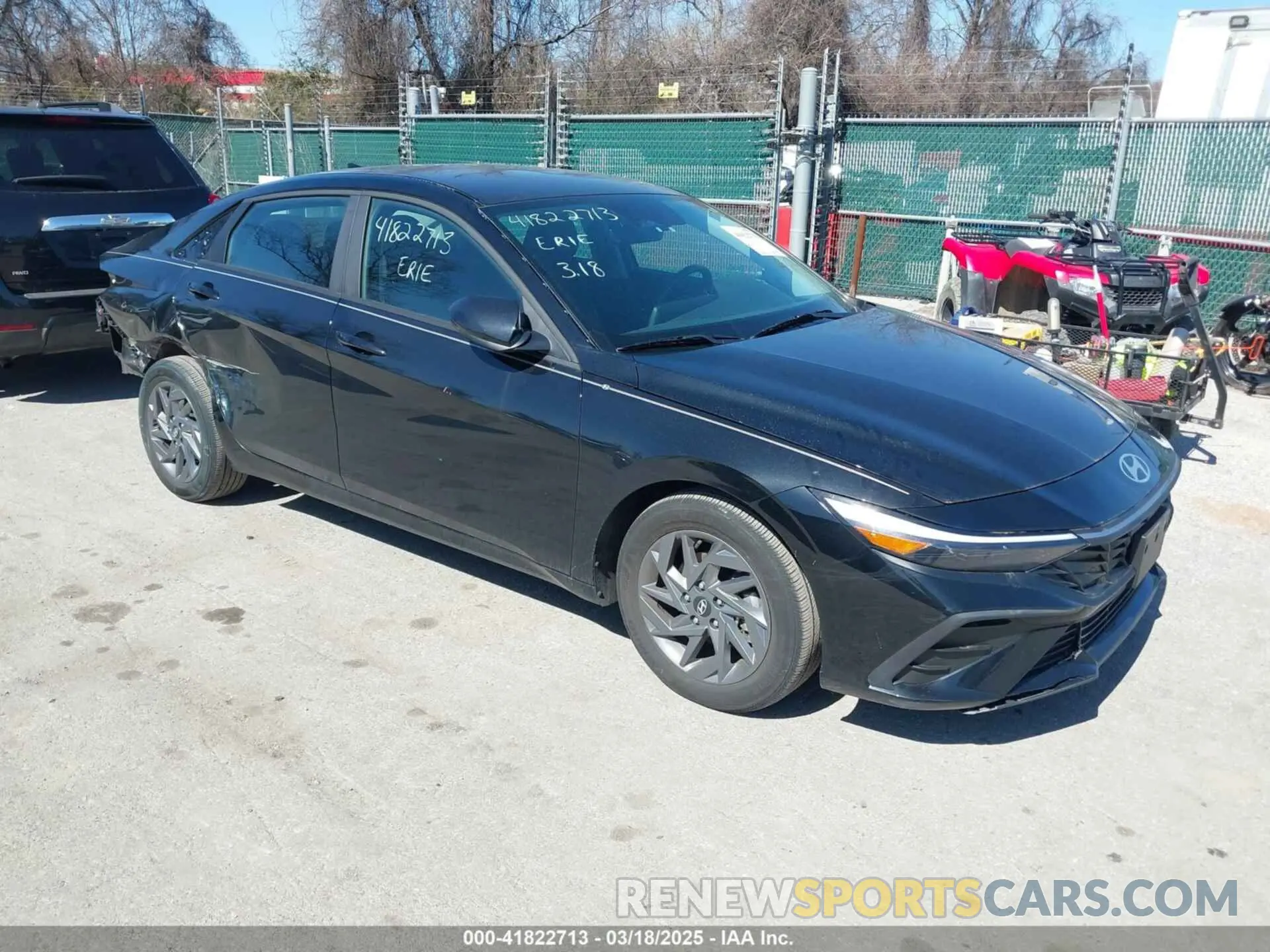 1 fotografías del automóvil dañado KMHLM4DG0RU640615 HYUNDAI ELANTRA 2024