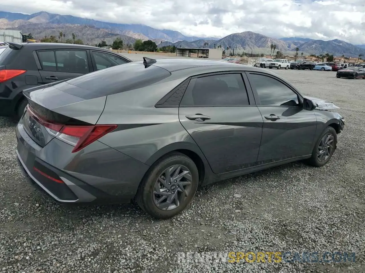 3 fotografías del automóvil dañado KMHLM4DG0RU666499 HYUNDAI ELANTRA 2024