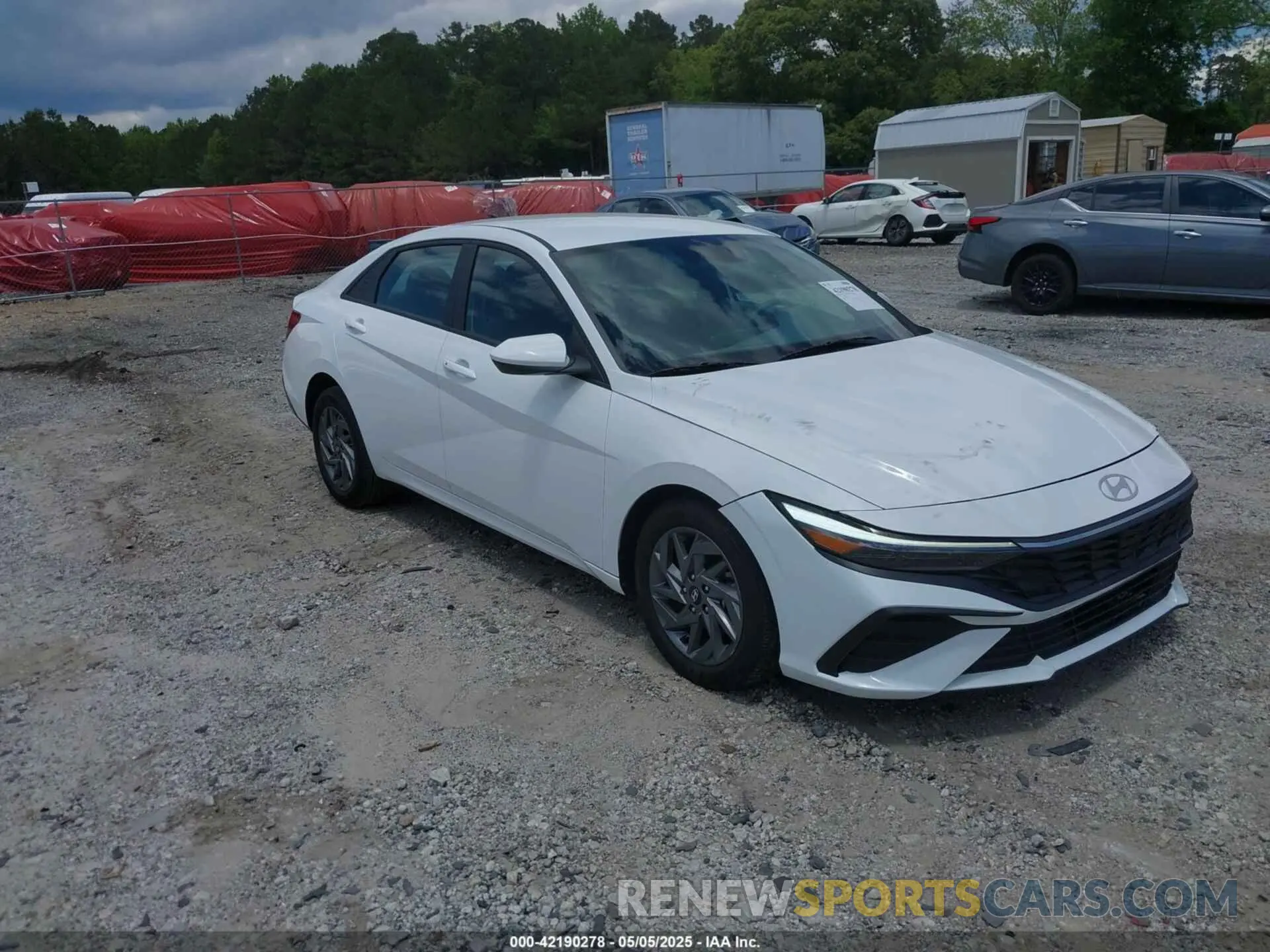 1 fotografías del automóvil dañado KMHLM4DG0RU672240 HYUNDAI ELANTRA 2024