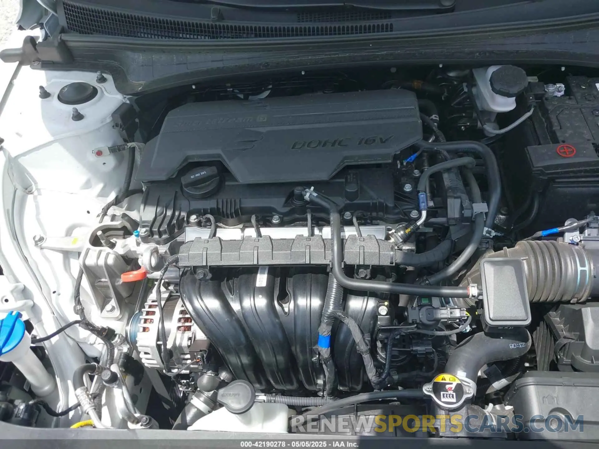 10 fotografías del automóvil dañado KMHLM4DG0RU672240 HYUNDAI ELANTRA 2024