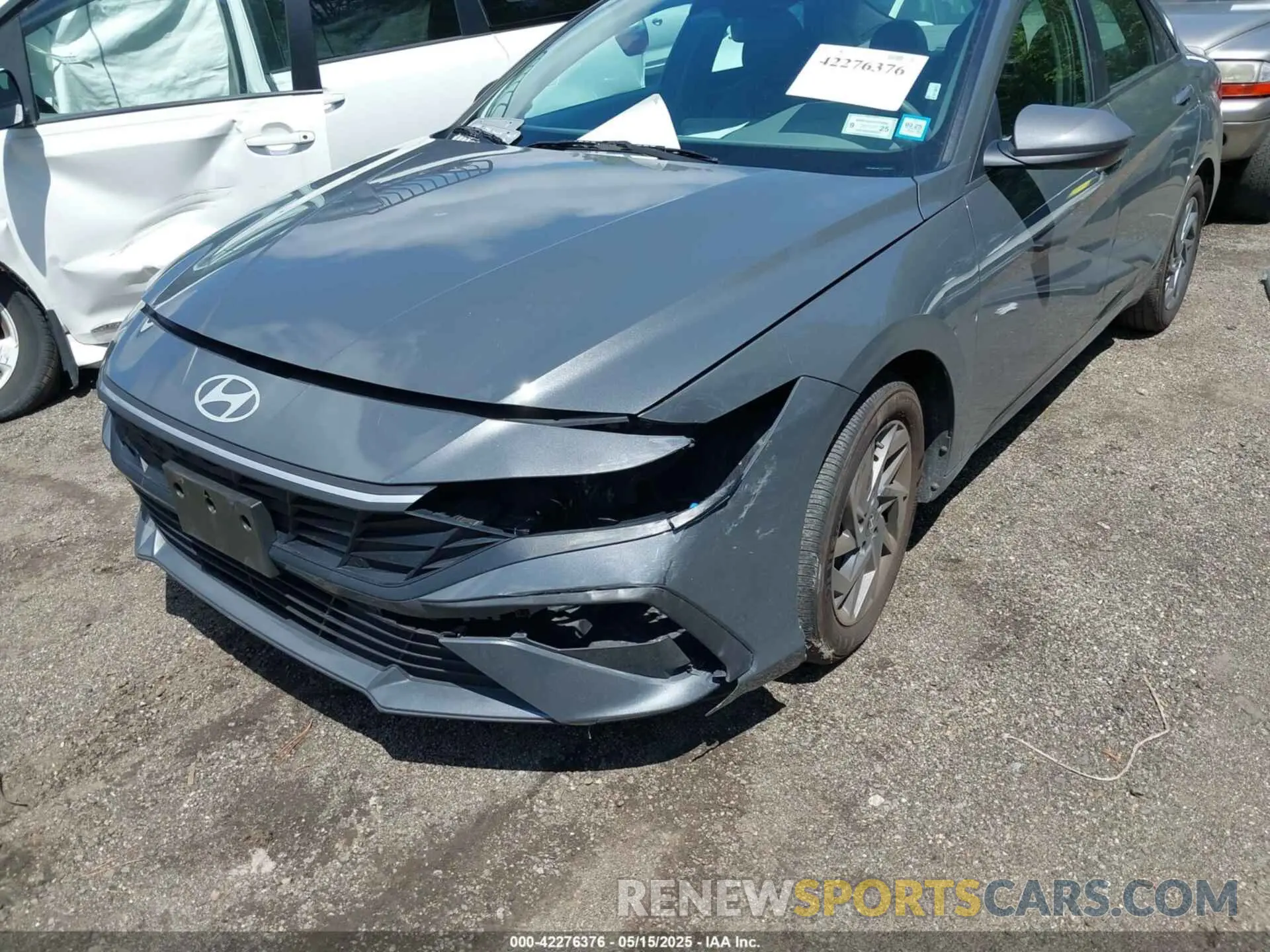 6 fotografías del automóvil dañado KMHLM4DG0RU709934 HYUNDAI ELANTRA 2024