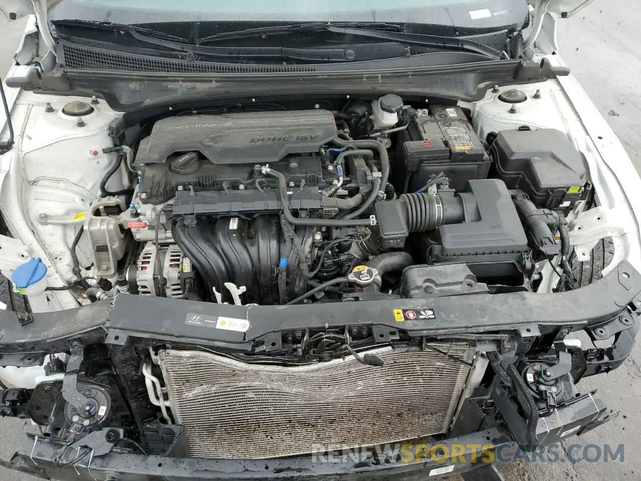 11 fotografías del automóvil dañado KMHLM4DG0RU719881 HYUNDAI ELANTRA 2024