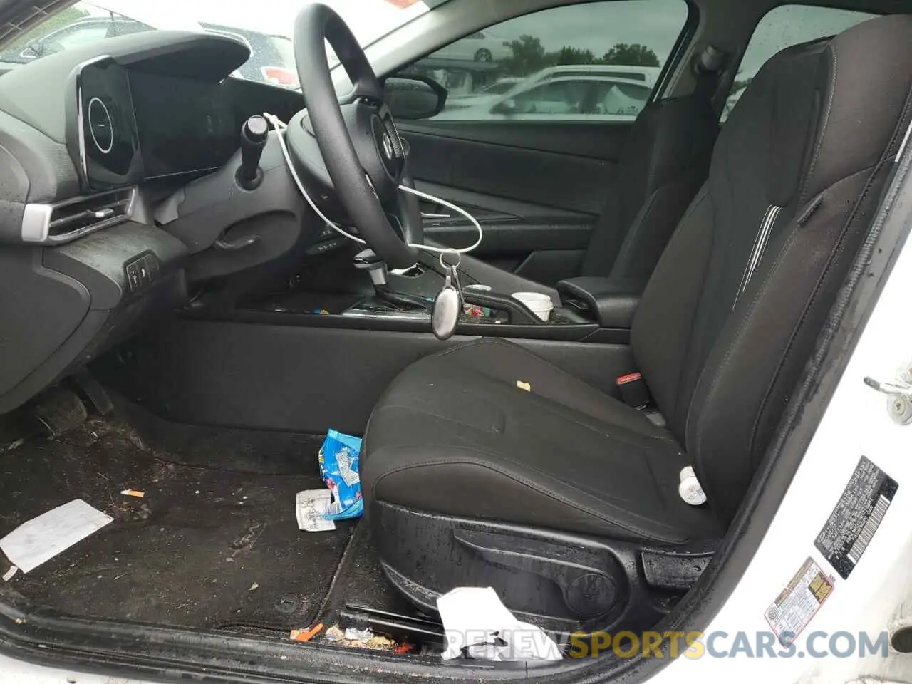 7 fotografías del automóvil dañado KMHLM4DG0RU719881 HYUNDAI ELANTRA 2024