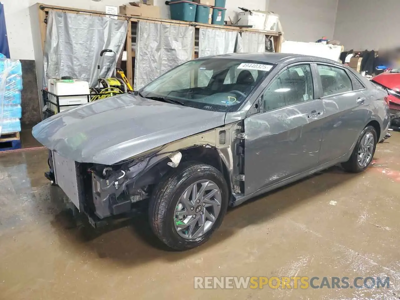 1 fotografías del automóvil dañado KMHLM4DG0RU736700 HYUNDAI ELANTRA 2024