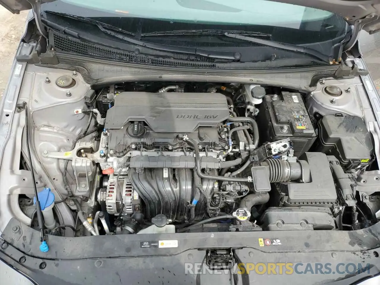 11 fotografías del automóvil dañado KMHLM4DG0RU743274 HYUNDAI ELANTRA 2024