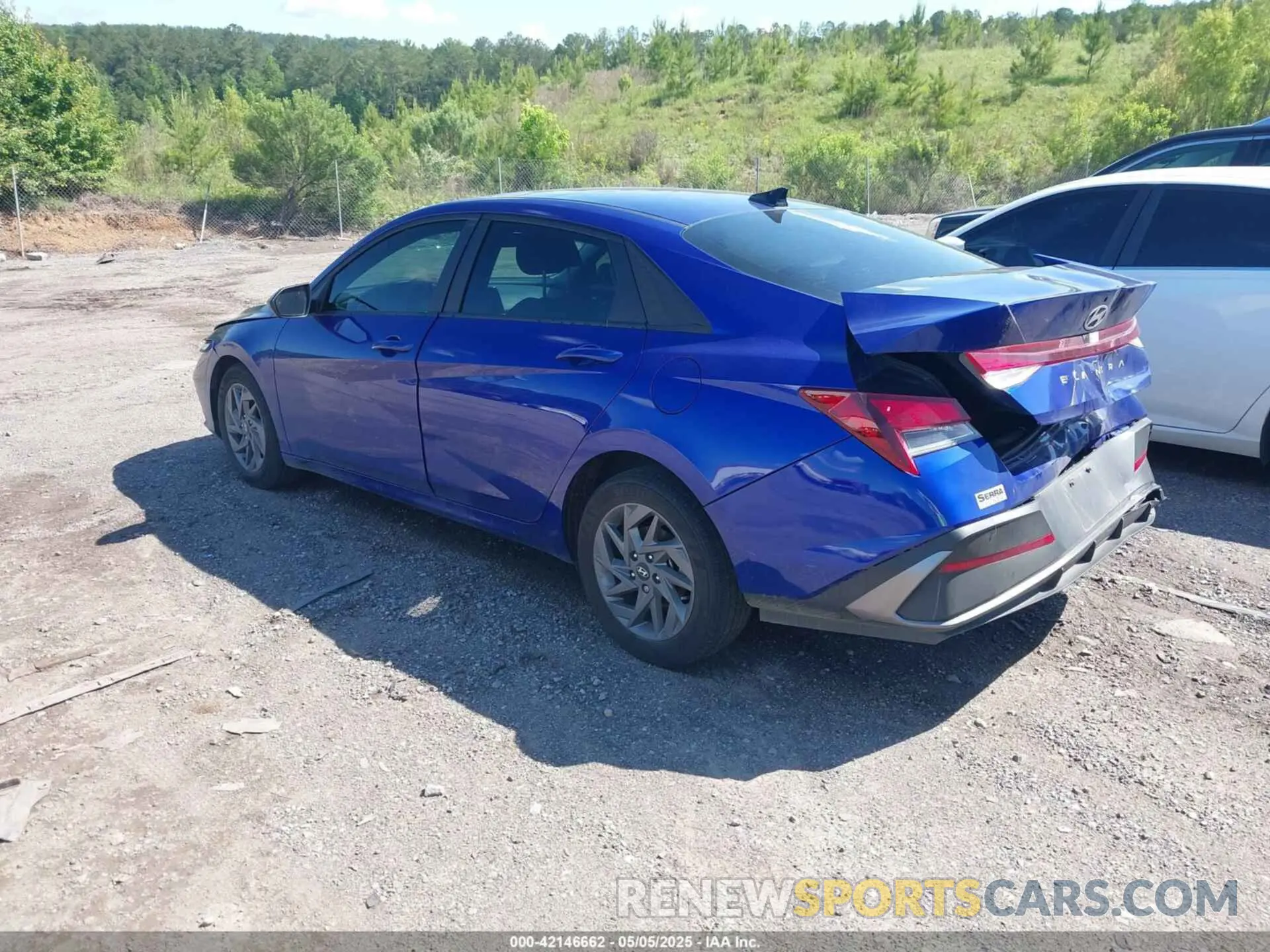 3 fotografías del automóvil dañado KMHLM4DG0RU767025 HYUNDAI ELANTRA 2024