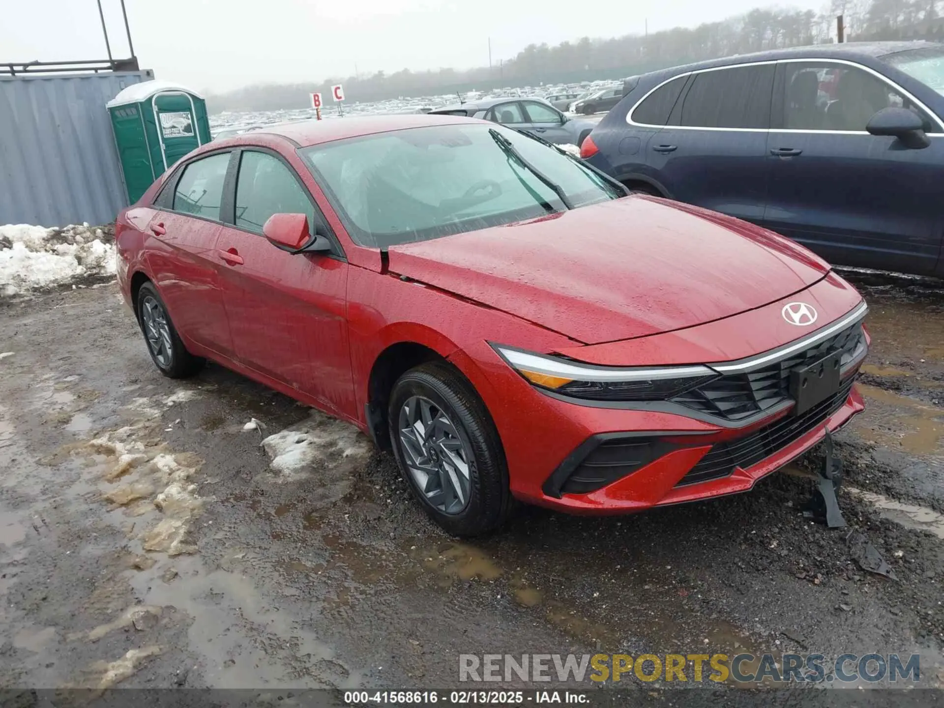 1 fotografías del automóvil dañado KMHLM4DG0RU780986 HYUNDAI ELANTRA 2024