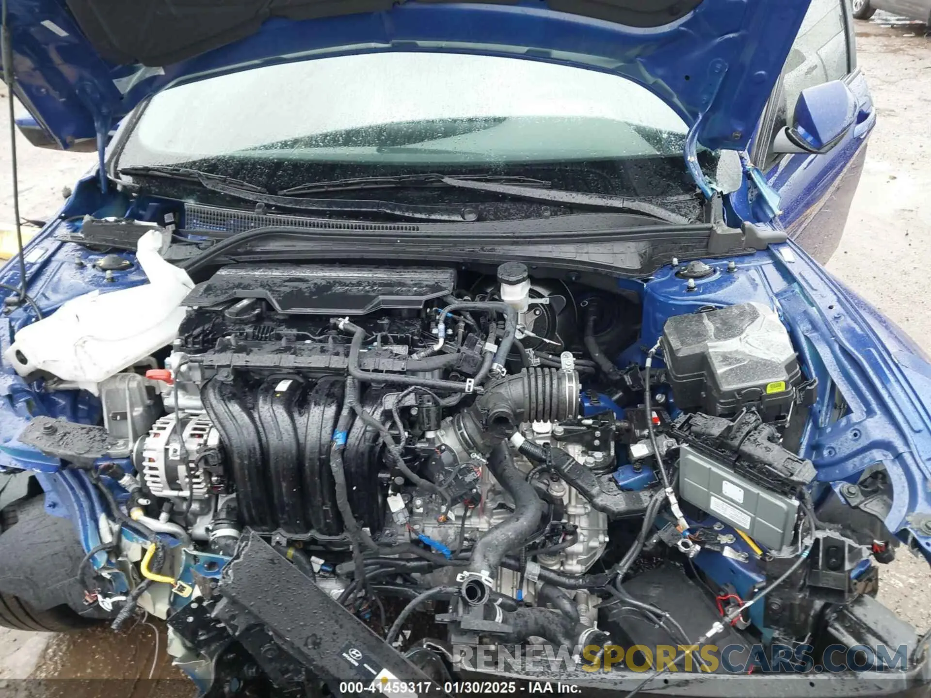 10 fotografías del automóvil dañado KMHLM4DG0RU808205 HYUNDAI ELANTRA 2024