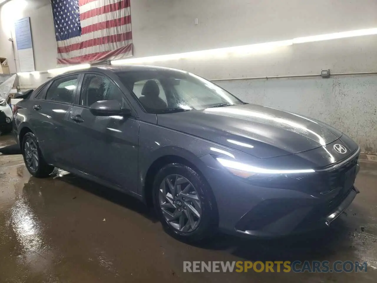 4 fotografías del automóvil dañado KMHLM4DG0RU835551 HYUNDAI ELANTRA 2024