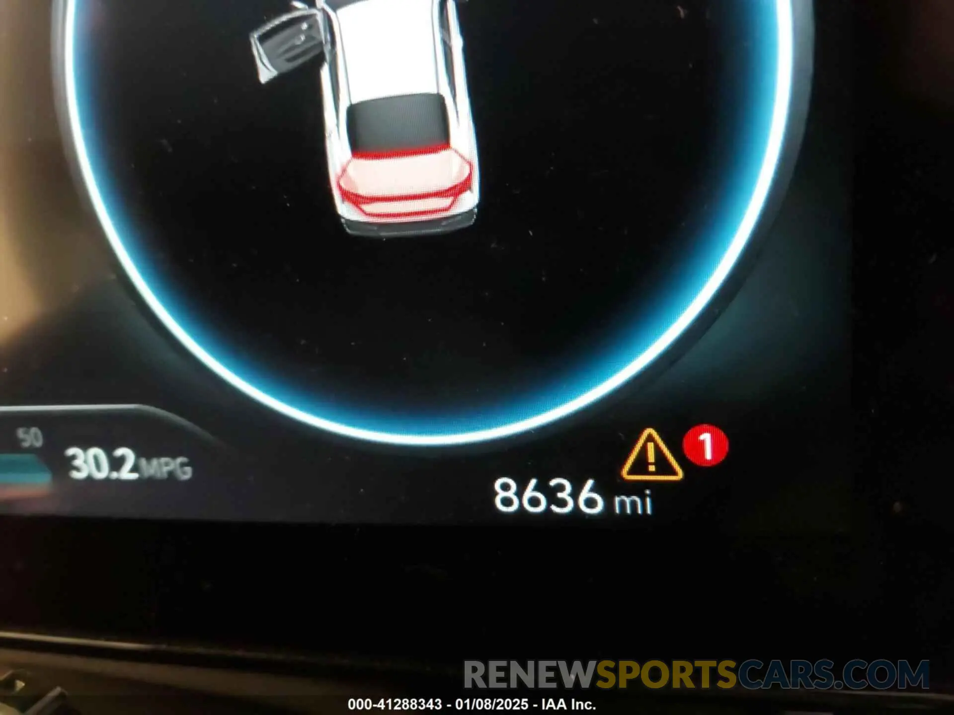7 fotografías del automóvil dañado KMHLM4DG1RU654944 HYUNDAI ELANTRA 2024