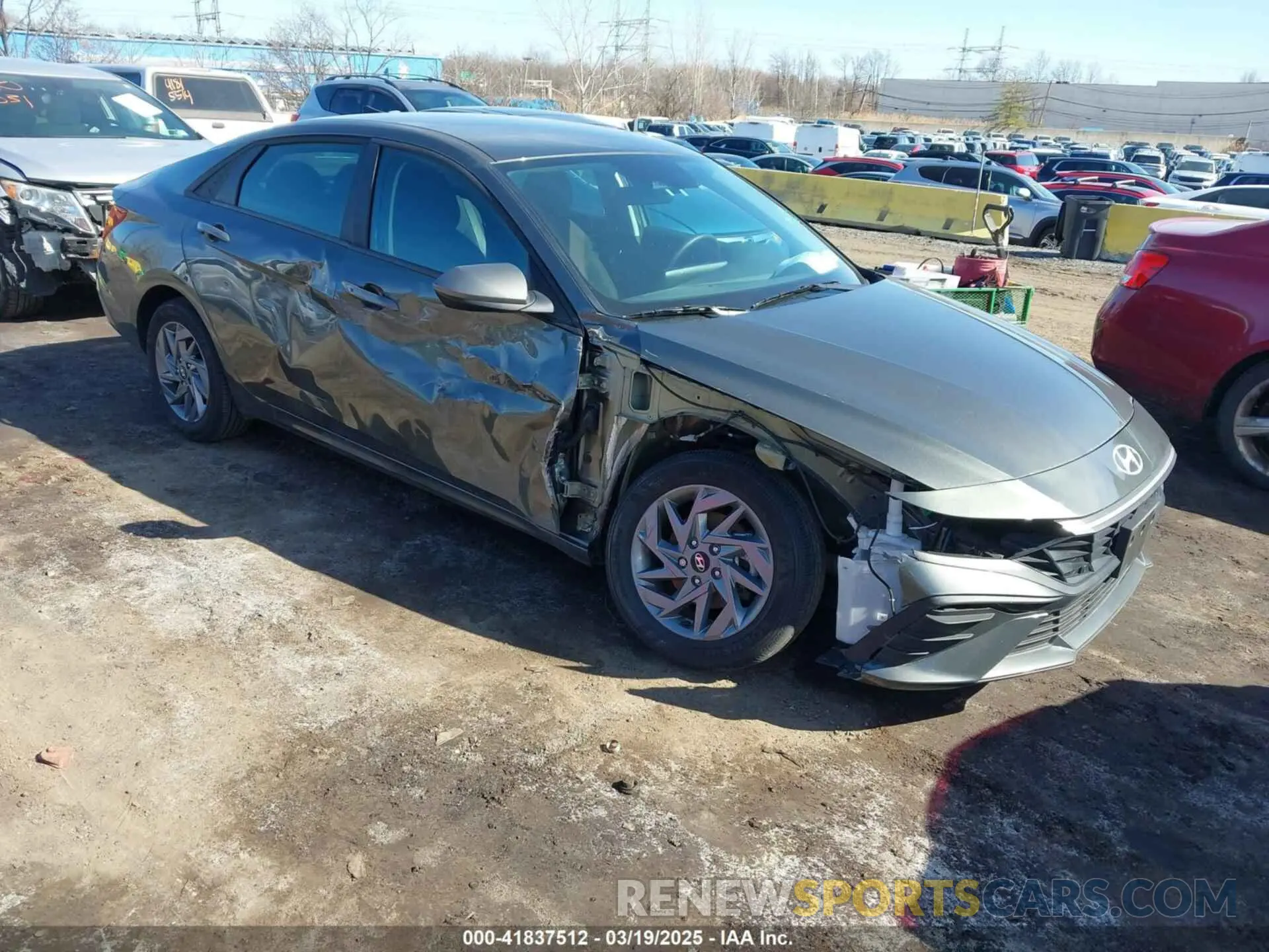 1 fotografías del automóvil dañado KMHLM4DG1RU663238 HYUNDAI ELANTRA 2024