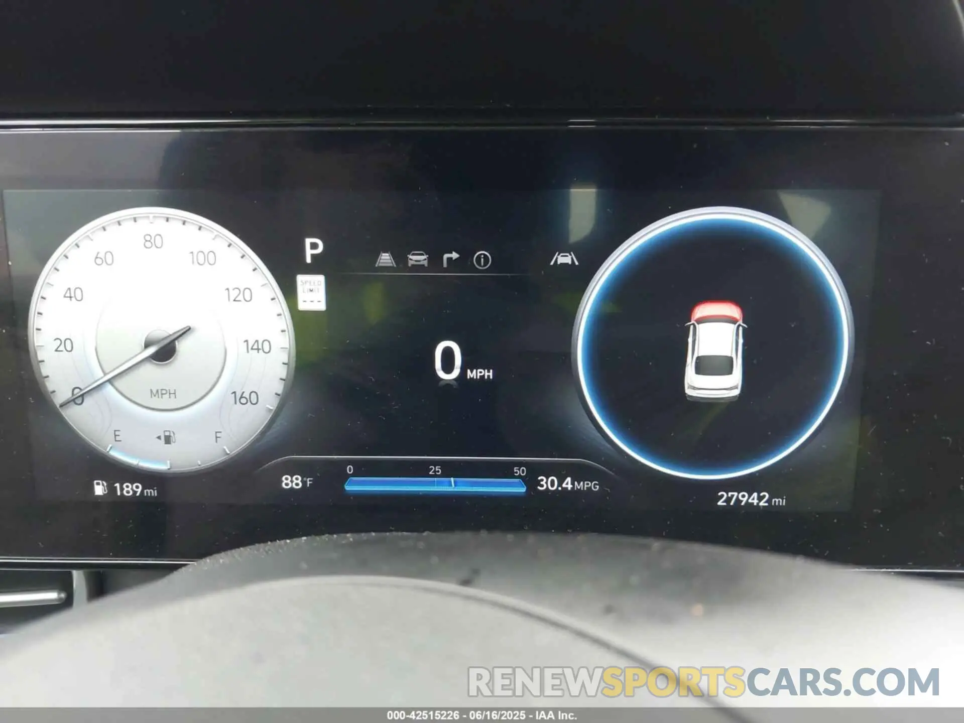 7 fotografías del automóvil dañado KMHLM4DG1RU756339 HYUNDAI ELANTRA 2024