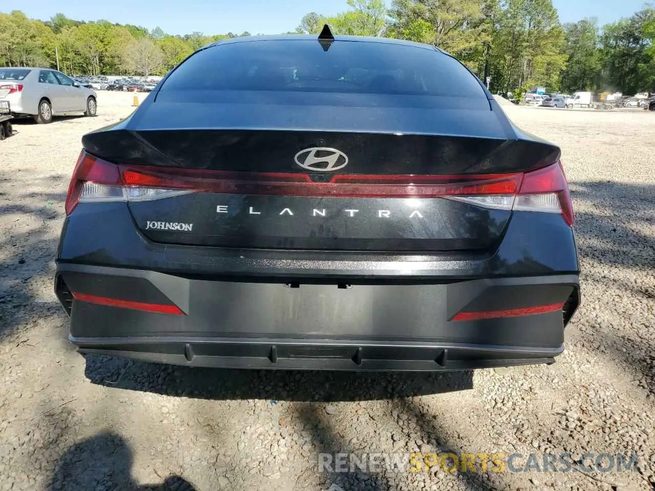 6 fotografías del automóvil dañado KMHLM4DG1RU756731 HYUNDAI ELANTRA 2024