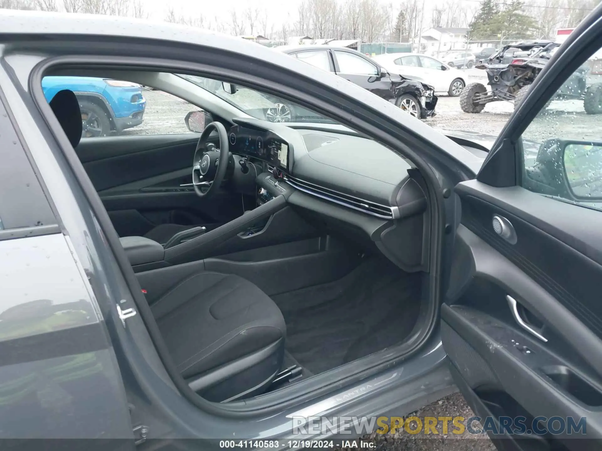 5 fotografías del automóvil dañado KMHLM4DG1RU785937 HYUNDAI ELANTRA 2024