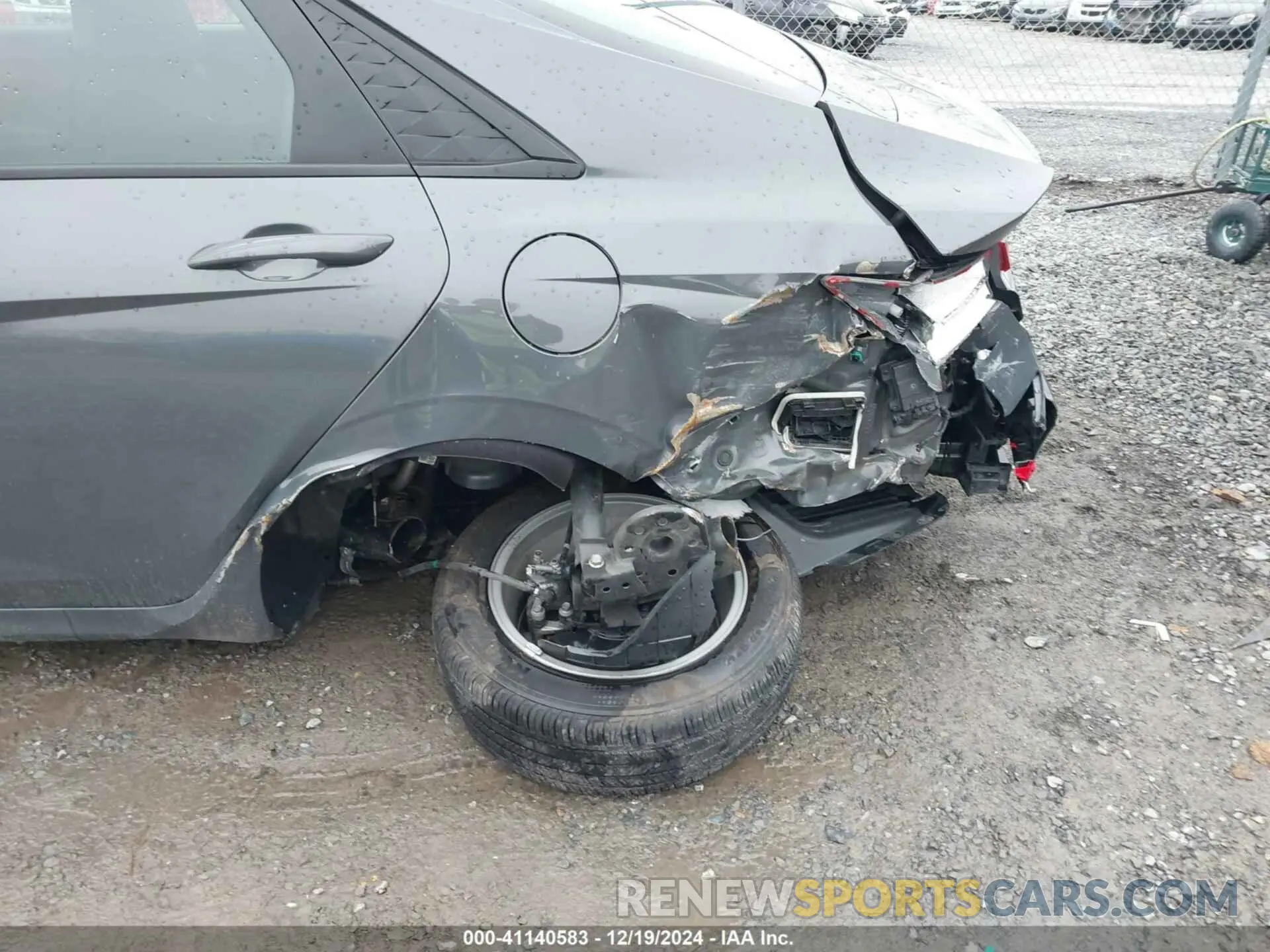 6 fotografías del automóvil dañado KMHLM4DG1RU785937 HYUNDAI ELANTRA 2024
