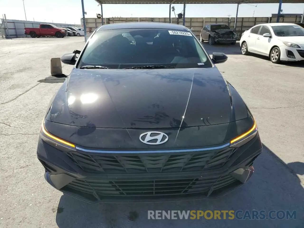 5 fotografías del automóvil dañado KMHLM4DG1RU800825 HYUNDAI ELANTRA 2024